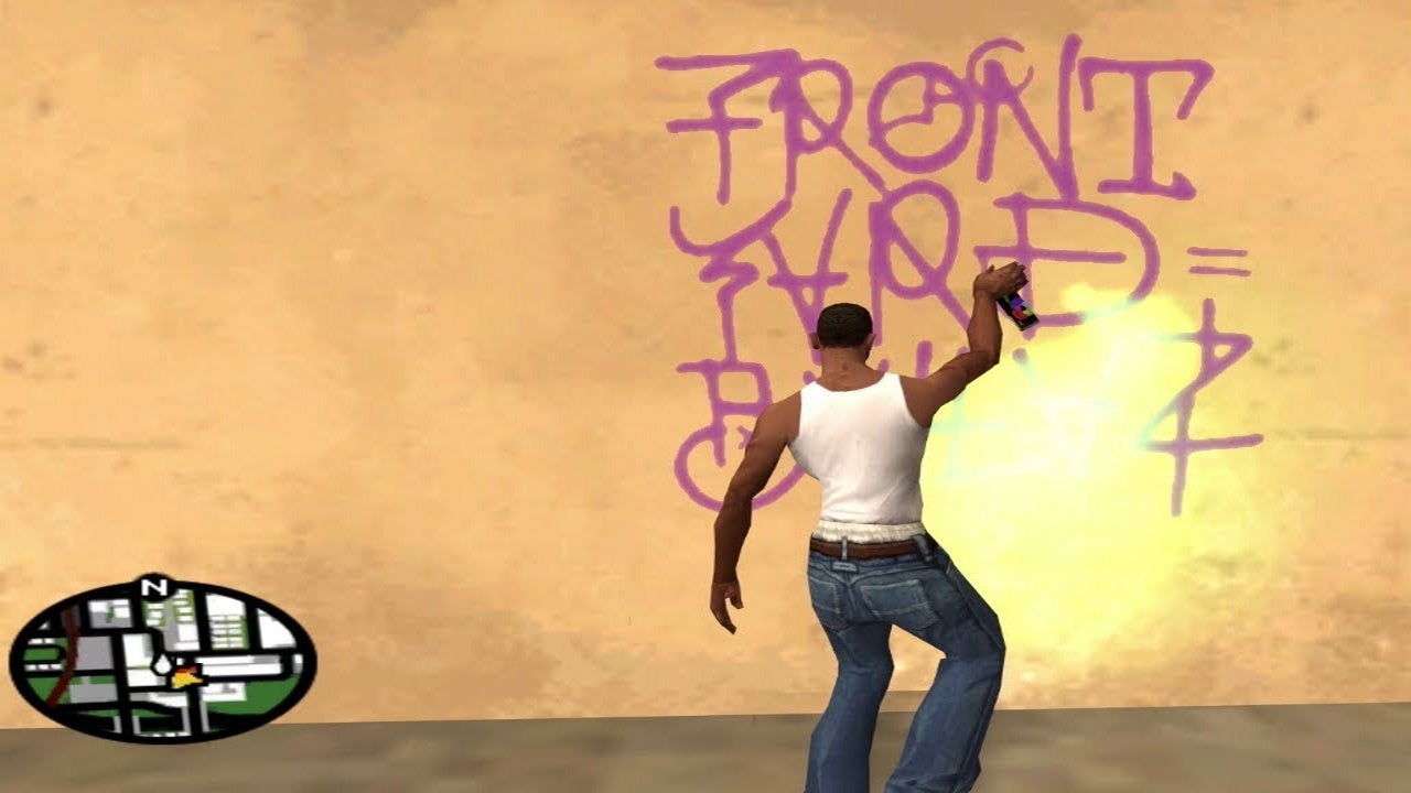Where to find spraypaint in GTA San Andreas All spray can locations